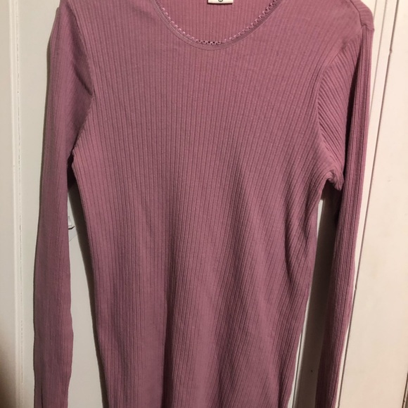 MOTHERHOOD MATERNITY TOP XL LAVENDER - Picture 3 of 8